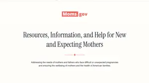 Trump administration launches website for new, expecting moms