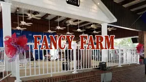 Sec. of State Adams stuns Fancy Farm crowd by endorsing Comer for governor