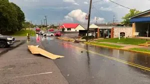Storms cause damage in Eddyville