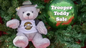 Purchases during Black Friday sale will fund the Trooper Teddy Project