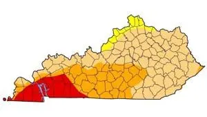 Drought expands in Kentucky with most of the state affected by dry conditions