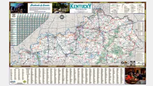 Kentucky unveils new map showcasing the state's tourism attractions