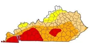 Drought conditions continue expanding in Kentucky