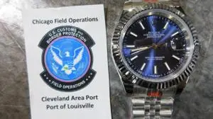 Louisville CBP officers seize fake watches