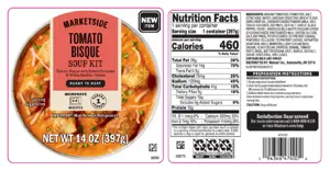 Tomato bisque soup kit sold at Walmart stores recalled