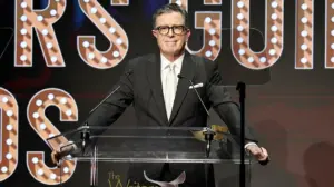 Stephen Colbert mocks Paramount while accepting WGA award for confronting 'social injustice'