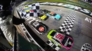 NASCAR's most thrilling race of the year finished at 3 a.m., fans at home were screwed & angry Bubba Wallace