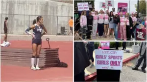 Transgender athlete AB Hernandez dominates three jumping events at California postseason track meet