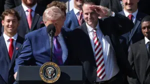 Trump hosts Indiana Hoosiers at White House as QB Fernando Mendoza Misses Party (but calls in)