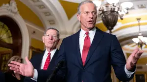 Thune-aligned groups unleash historic war chest to defend Senate majority: 'Winning message'