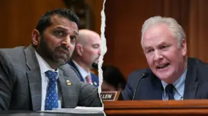 Patel, Van Hollen trade barbs over 'slinging margaritas' in heated Senate clash