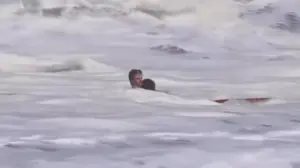 California lifeguard speaks out on heartstopping ocean rescue: 'I love what I do'