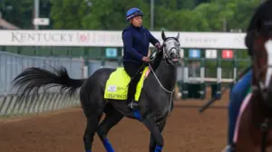 Kentucky Derby horse scratched after throwing jockey while getting loaded into starting gate