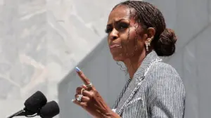 Michelle Obama shrugs off missing active motherhood after daughters leave, says, 'I'm good'
