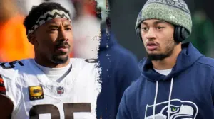 Browns' Myles Garrett, Seahawks' Jaxon Smith-Njigba take home top honors