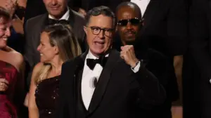Colbert reacts to 'Lord of the Rings' fans outraged over his involvement in upcoming film