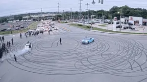 Organized crime rings drive street takeovers by using kids to steal cars for wild stunts: expert
