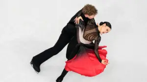 Madison Chock and Evan Bates win silver medal for Team USA in Olympic ice dance at Milan Cortina Games