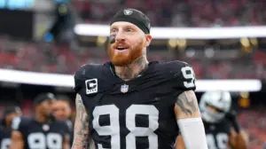 Maxx Crosby plans to attend America 250 UFC fight, talks White House, Fernando Mendoza, Tom Brady and Olympics