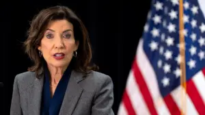 Hochul's office mocks Katie Zacharia with Aaron Rodgers injury post despite governor's press secretary scandal