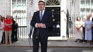 Andy Burnham takes over as UK prime minister, calls for 'new political model'