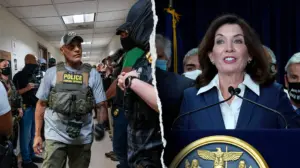 Hochul boasts 'I just banned it' as New York outlaws local police partnerships with ICE