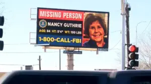 FBI Nancy Guthrie billboard campaign aims for 'crucial piece of information'