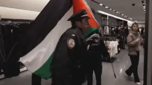 Pro-Palestinian agitators storm popular fashion store in Manhattan on Black Friday, 4 arrested: NYPD