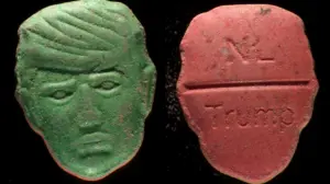 Drug institute warns that Trump-shaped ecstasy pills contain potentially fatal ingredient