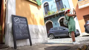 Caribbean hot spot gripped by water crisis, and tourists scramble to reschedule plans