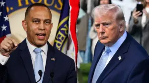 Jeffries defends Virginia redistricting as 'temporary measure' to stop Trump from trying to 'rig' midterms