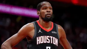 Kevin Durant expected to miss Game 4 as Rockets face elimination against LeBron James and Lakers: report