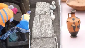 Pasta factory expansion leads to stunning discovery of 2,600-year-old city of the dead