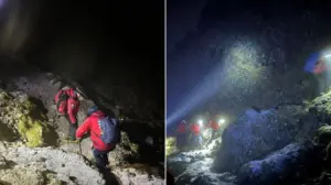 Hikers stiff hotel on unpaid bill after treacherous 7-hour mountain rescue operation, nonprofit says