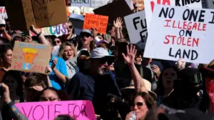 'No Kings' organizer discourages violence following coast-to-coast arrests