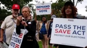 Republican senators blast Democrats for 'fear-mongering' over election security SAVE Act