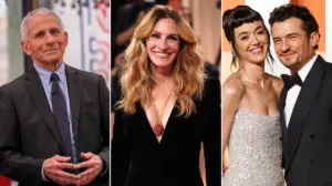 Anthony Fauci's Hollywood supporters: Julia Roberts, Katy Perry and Orlando Bloom among celebrity backers