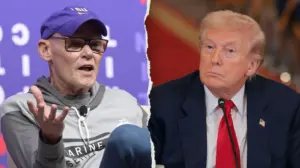 James Carville suggests the specific holiday by which President Trump will resign