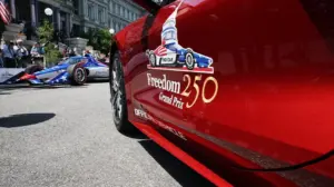 President Trump reportedly will go on a lap of honor around the Freedom 250 Grand Prix street circuit