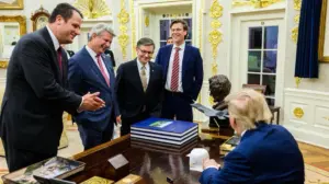 Trump's Capitol Hill whisperer reveals secrets to president's dealmaking as he heads for exit