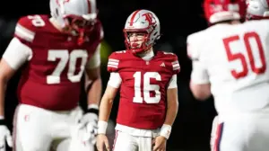 Peyton Manning's freshman son makes his debut, but freak running back steals the show