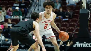 Boston's season stays alive with dramatic buzzer-beater to advance to conference title game