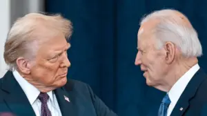 Trump lashes out at Biden over suing DOJ to hide interview audio files
