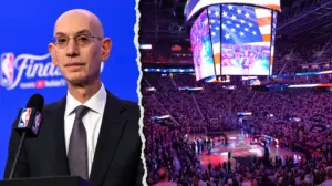 NBA stays silent on WNBA Finals teams skipping the national anthem before Games 1 and 2