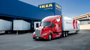 IKEA turns to driverless semis with nobody in the cab