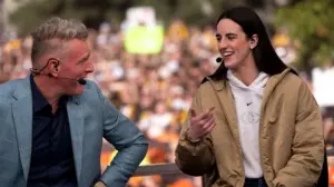 Caitlin Clark joins Pat McAfee on ESPN's 'College GameDay,' and left-wing podcasters have a problem with it