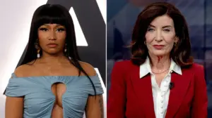 Nicki Minaj torches Kathy Hochul as 'evil woman,' and the governor fires back with Trump jab