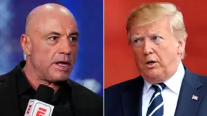 Rogan ridicules Trump's AI image portraying him as Jesus-like figure