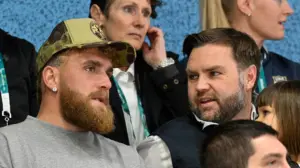 Jake Paul defends ICE agents after watching Olympic hockey with JD Vance, rips American skier's comments