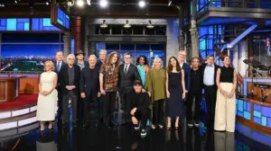Viral staff photo reveals just how bloated Stephen Colbert's 'Late Show' operation really was